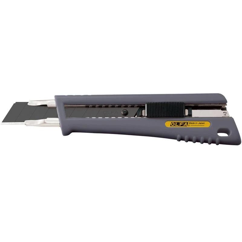 OLFA 18mm NL-AL Rubber-Grip Auto-Lock Utility Knife (1)
