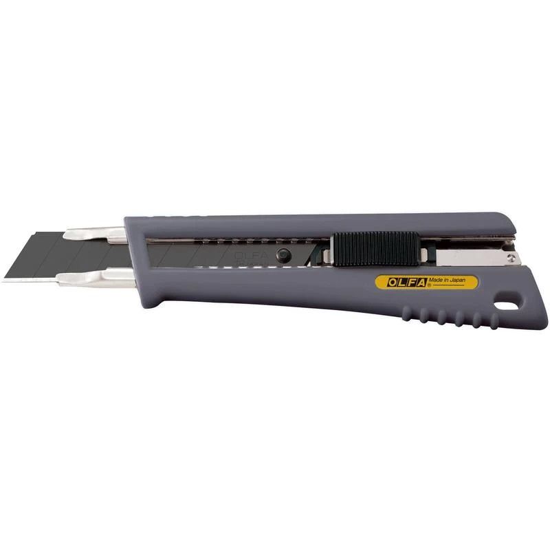 OLFA 18mm NL-AL Rubber-Grip Auto-Lock Utility Knife (1) - Click Image to Close