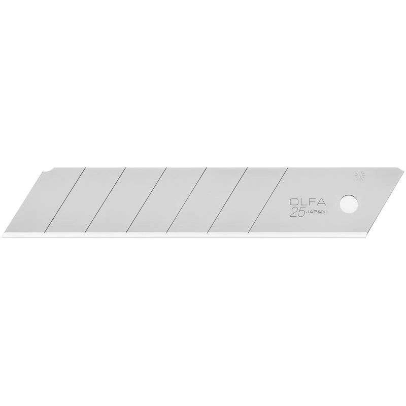 OLFA 25mm HB-20B Snap Blades (20 Blades per Pack) - 6 Pack - Click Image to Close