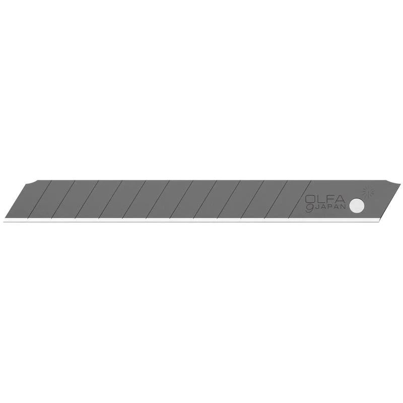 OLFA 9mm ABB-10B Black Snap Blades (10 Blades per Pack) - 6 Pack