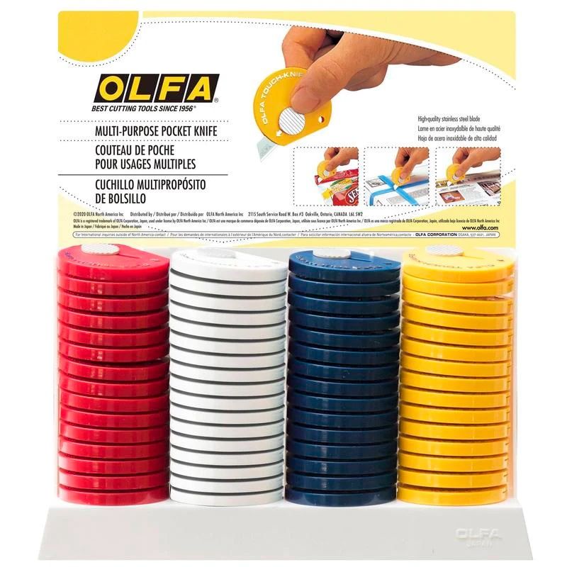 OLFA TK-4/60 Multi-Purpose Touch Knife 60 Piece Display Unit (1)