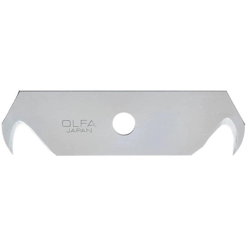 OLFA HOB-2/5 Dual-Edge Hook Safety Blade (5 Blades /Pack)-24 Pk