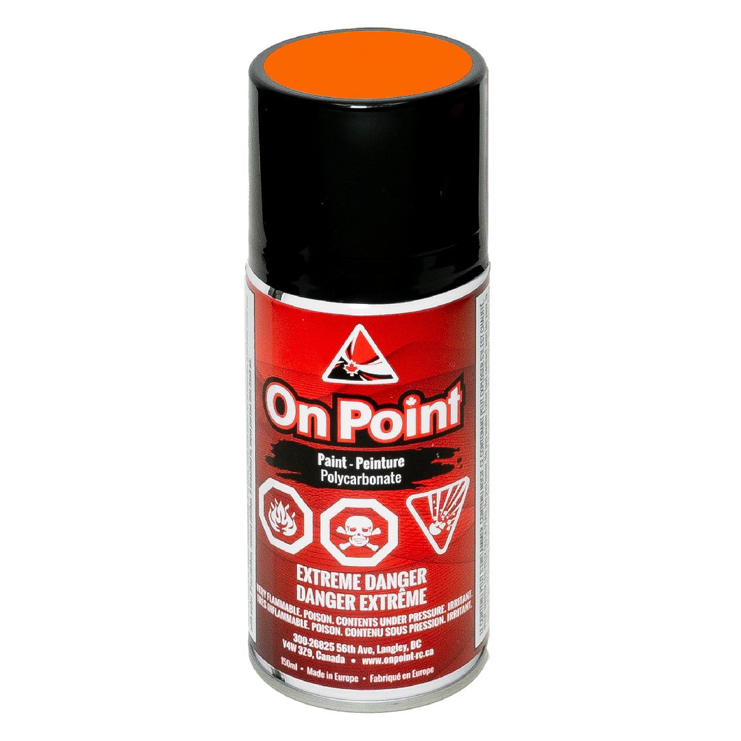 On Point 150ml RC Spray Paint - Orange - Click Image to Close