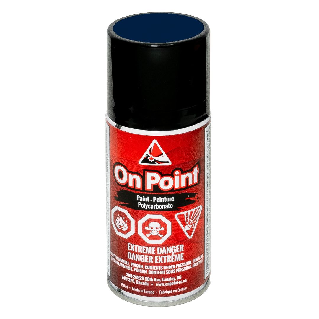 On Point 150ml RC Spray Paint - Blue - Click Image to Close