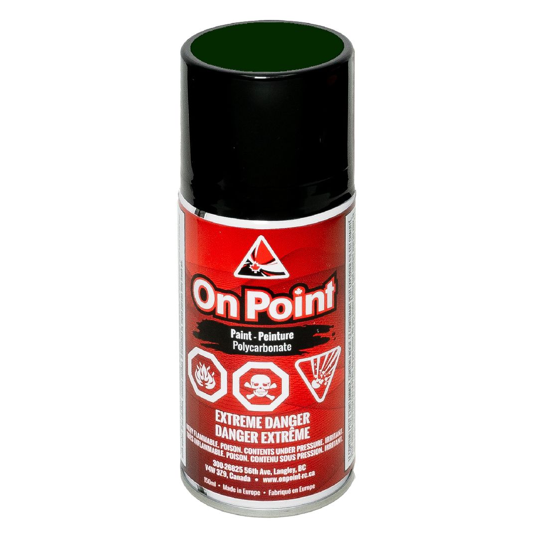 On Point 150ml RC Spray Paint - Dark Green - Click Image to Close