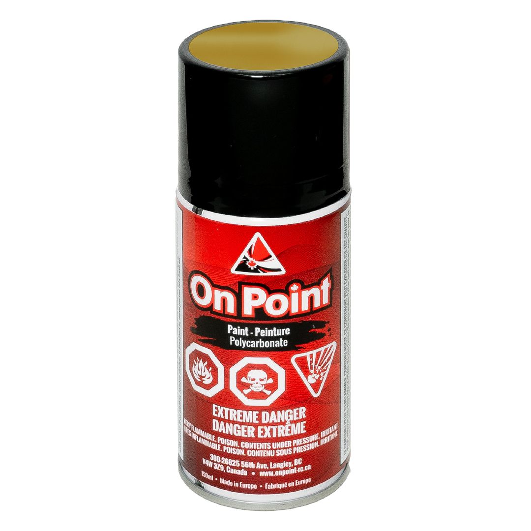 On Point 150ml RC Spray Paint - Metallic Gold - Click Image to Close