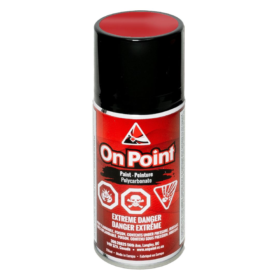 On Point 150ml RC Spray Paint - Metallic Red