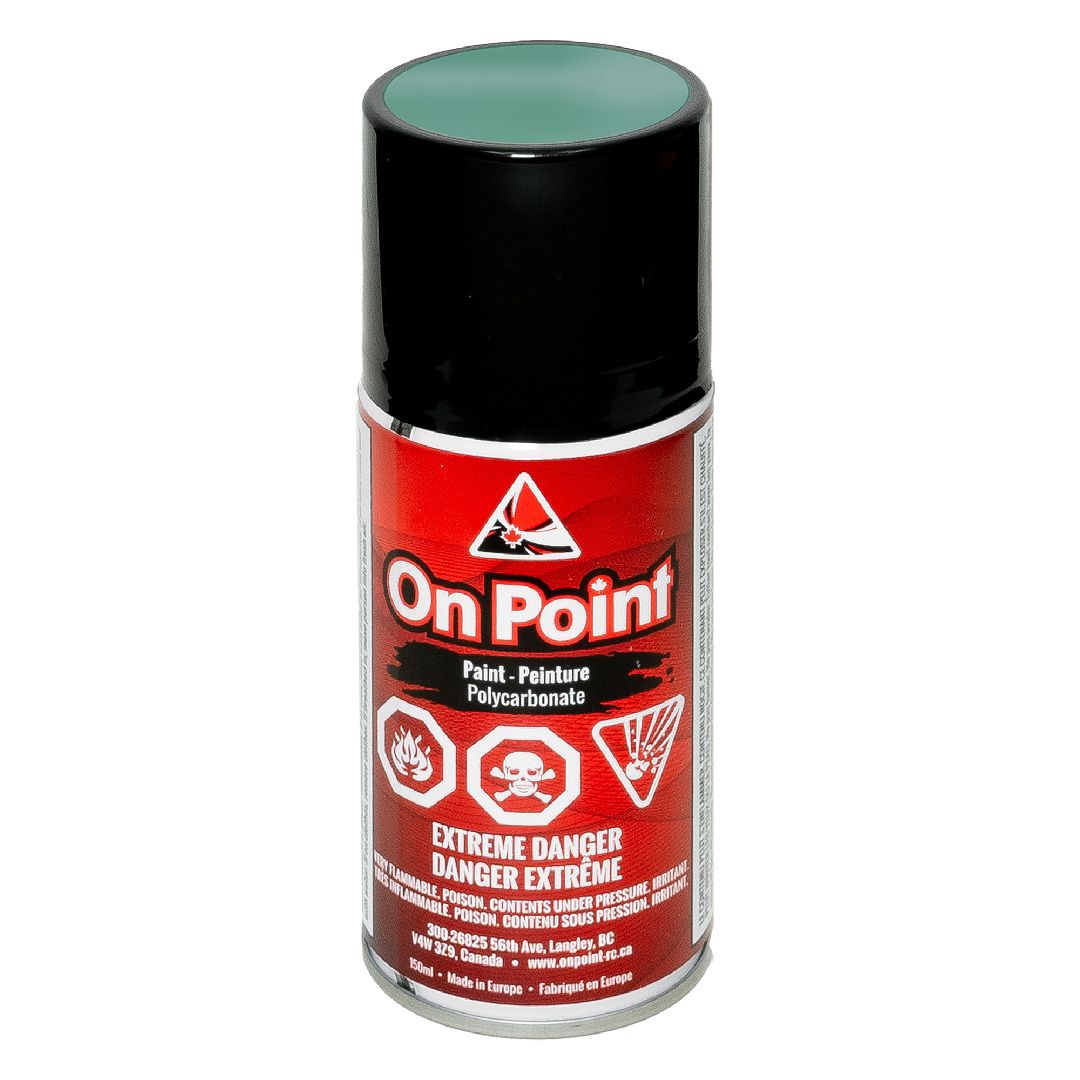 On Point 150ml RC Spray Paint - Metallic Green - Click Image to Close