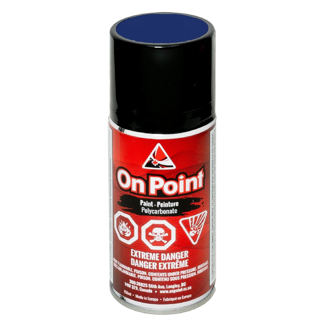 On Point 150ml RC Spray Paint - Candy Blue - Click Image to Close