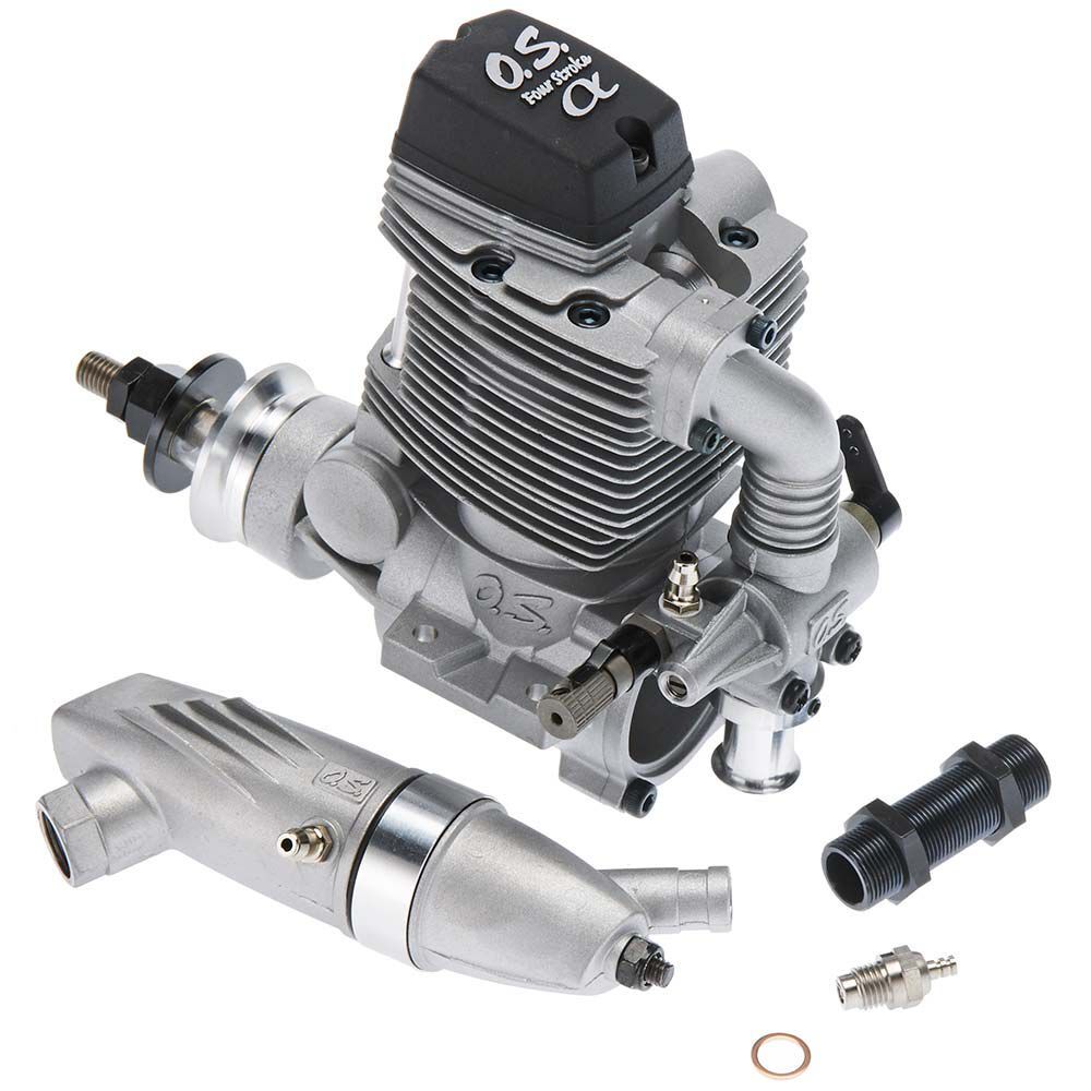 OS Engines 34721 FSa-72II Airplane Engine w/F-5030 Silencer