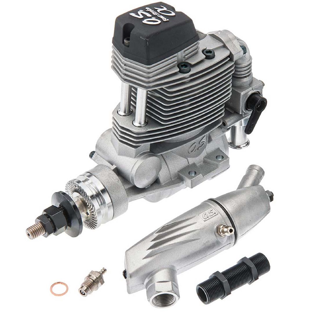 OS Engines 34330 FSa-56II Airplane Engine w/F-4040 Silencer