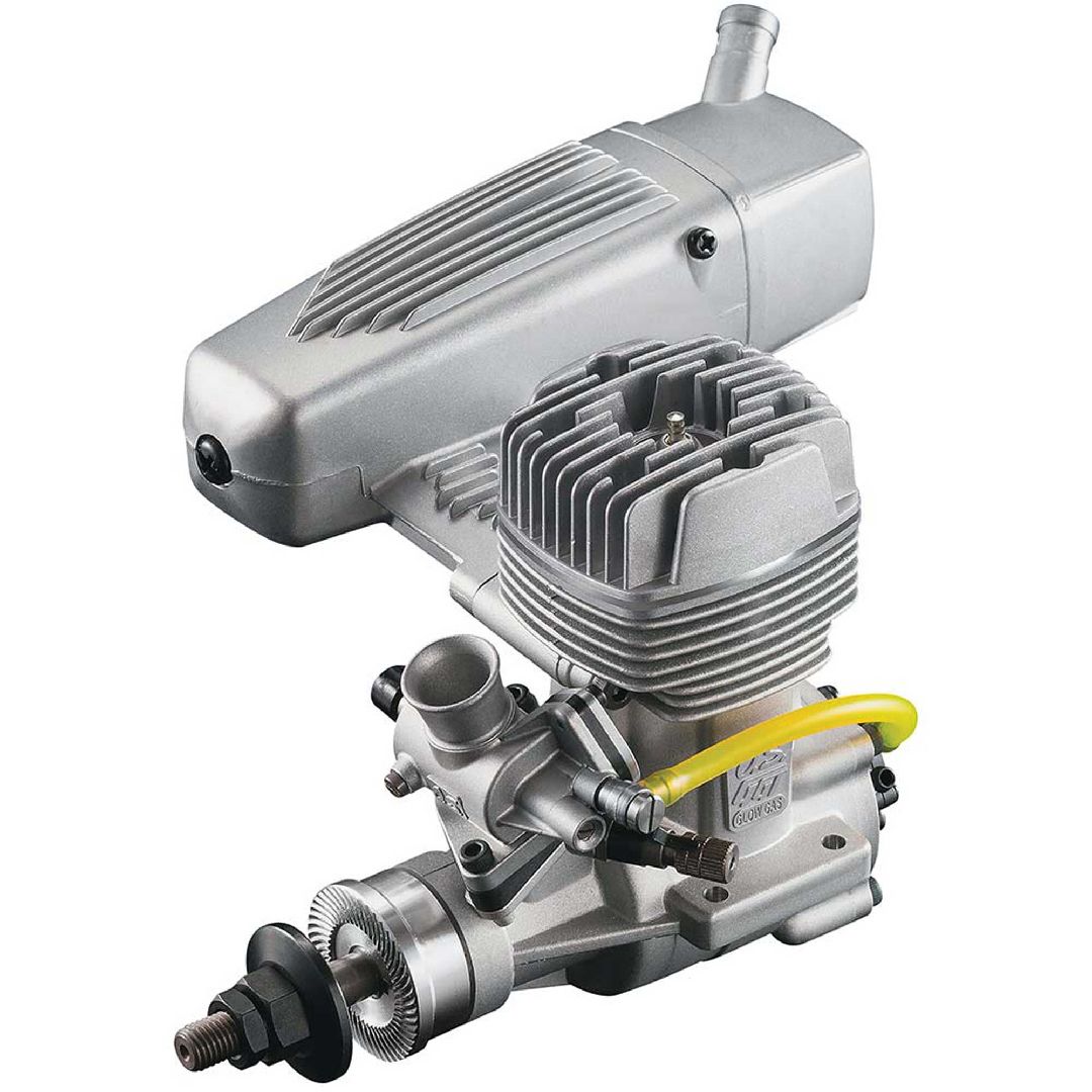 OS Engines 3A200 GGT15 15cc Gas/Glow Ignit 2Cycle Eng w/Muff