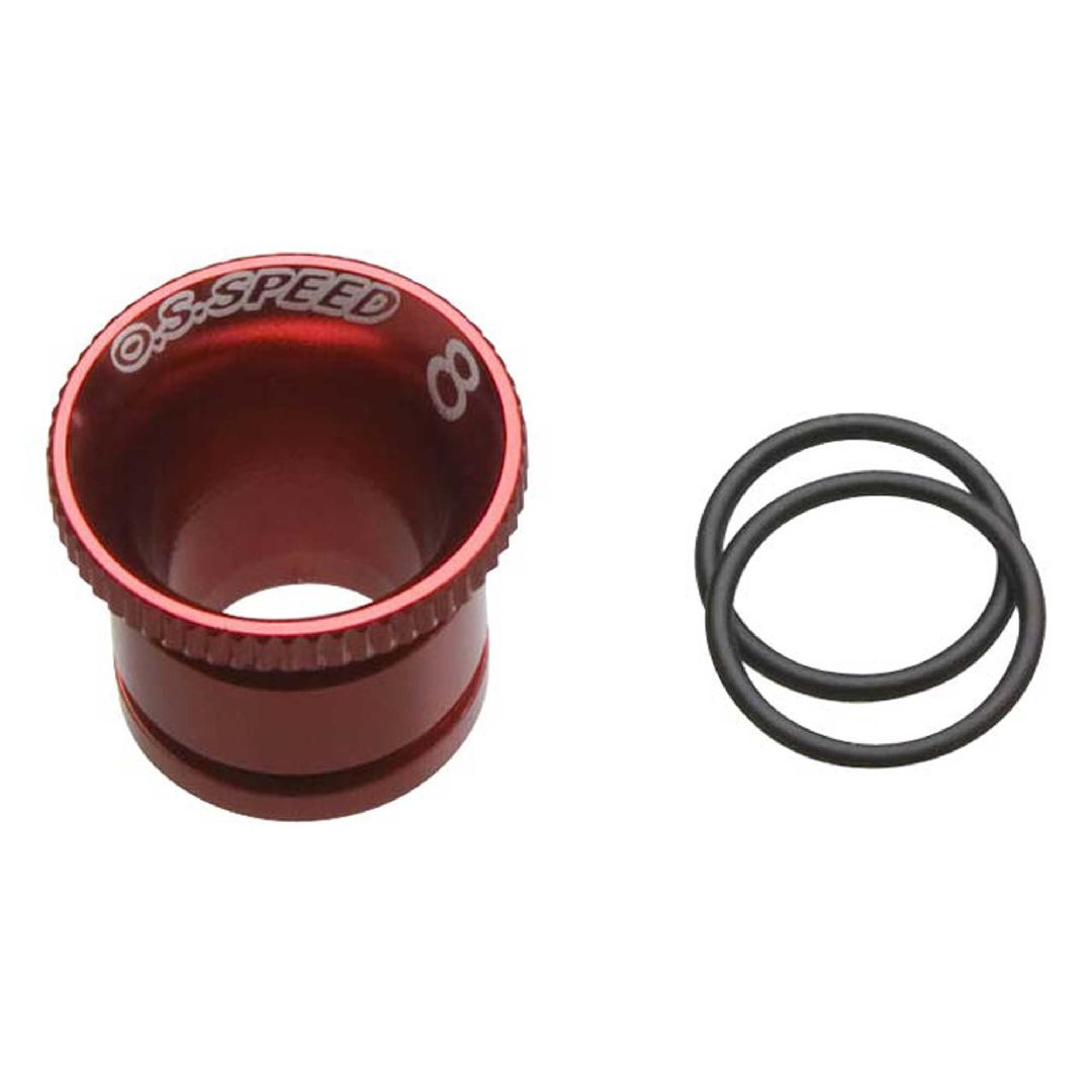 OS Engines 71533280 Carb Reducer 8mm Red Speed 21 V-Spec