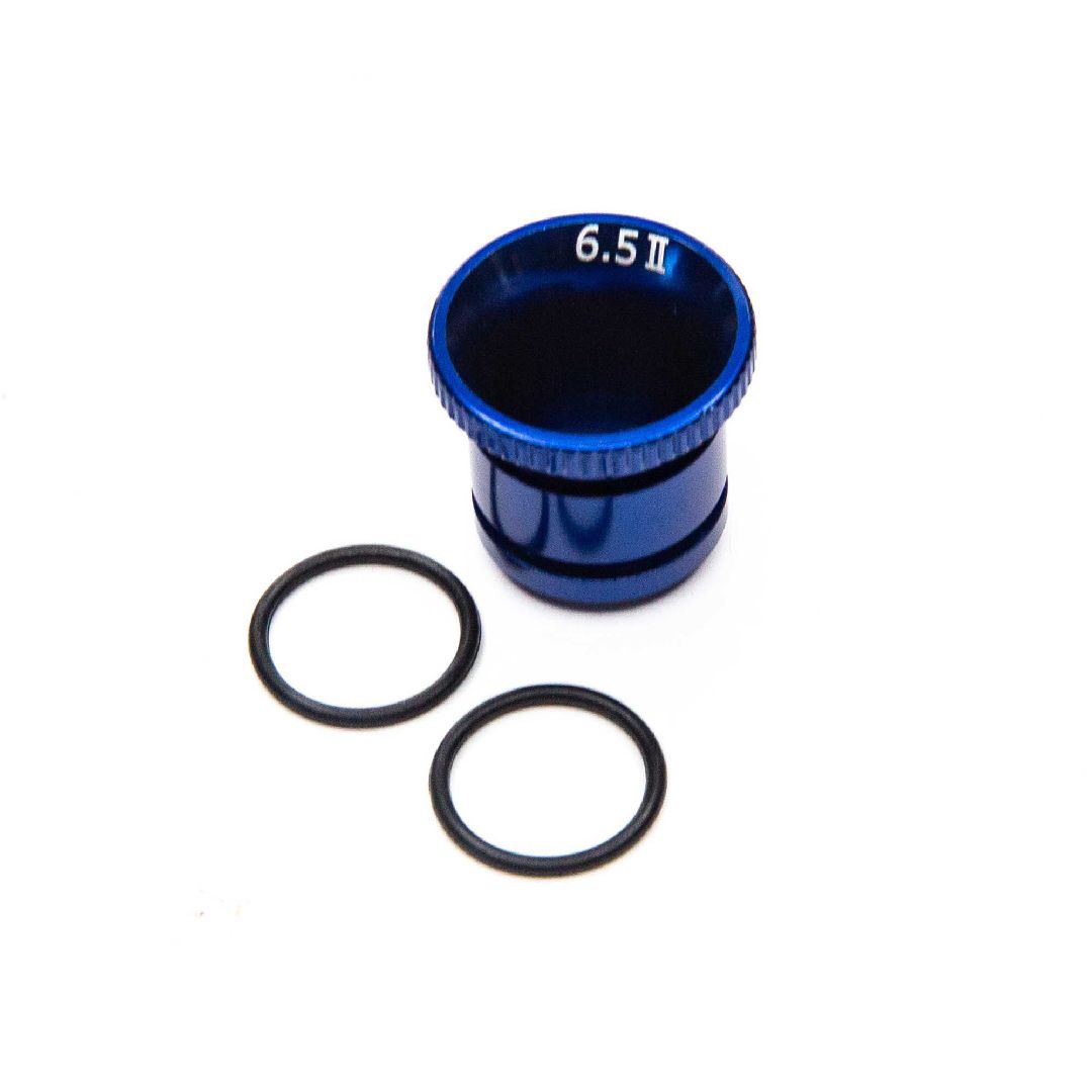 OS Engines 71534466 Carburetor Reducer 6.5mm Blue Aluminum