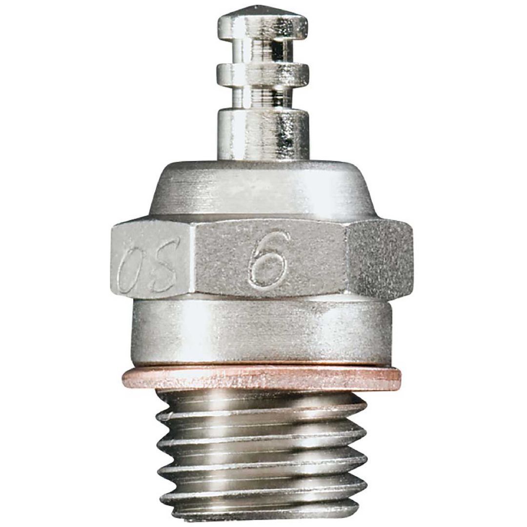 OS Engines 71605300 #6 A3 Glow Plug Hot Air