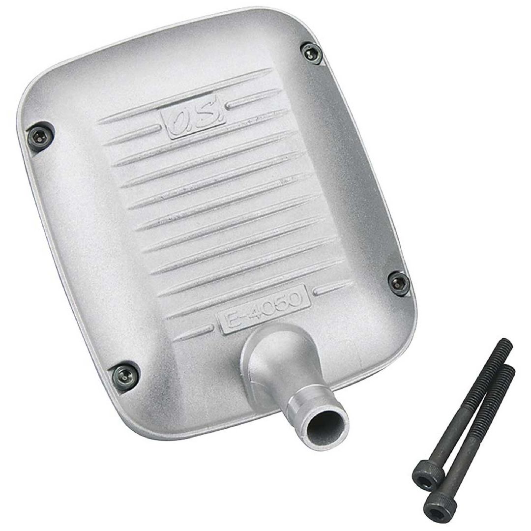 OS Engines 27426000 E4050 In-Cowl Muffler 65AX