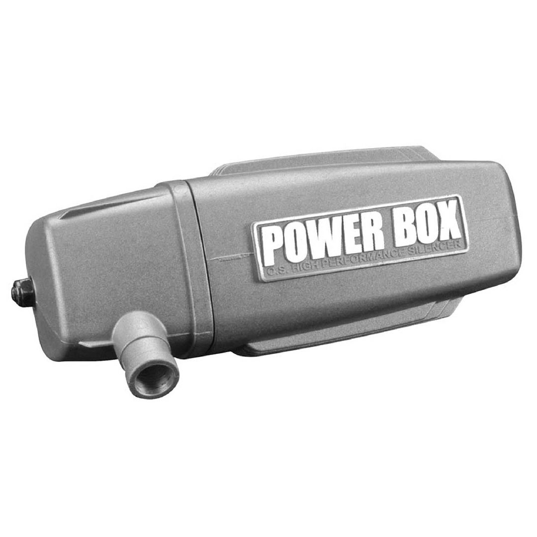 OS Engines 29122500 Muffler Power Box 120AX