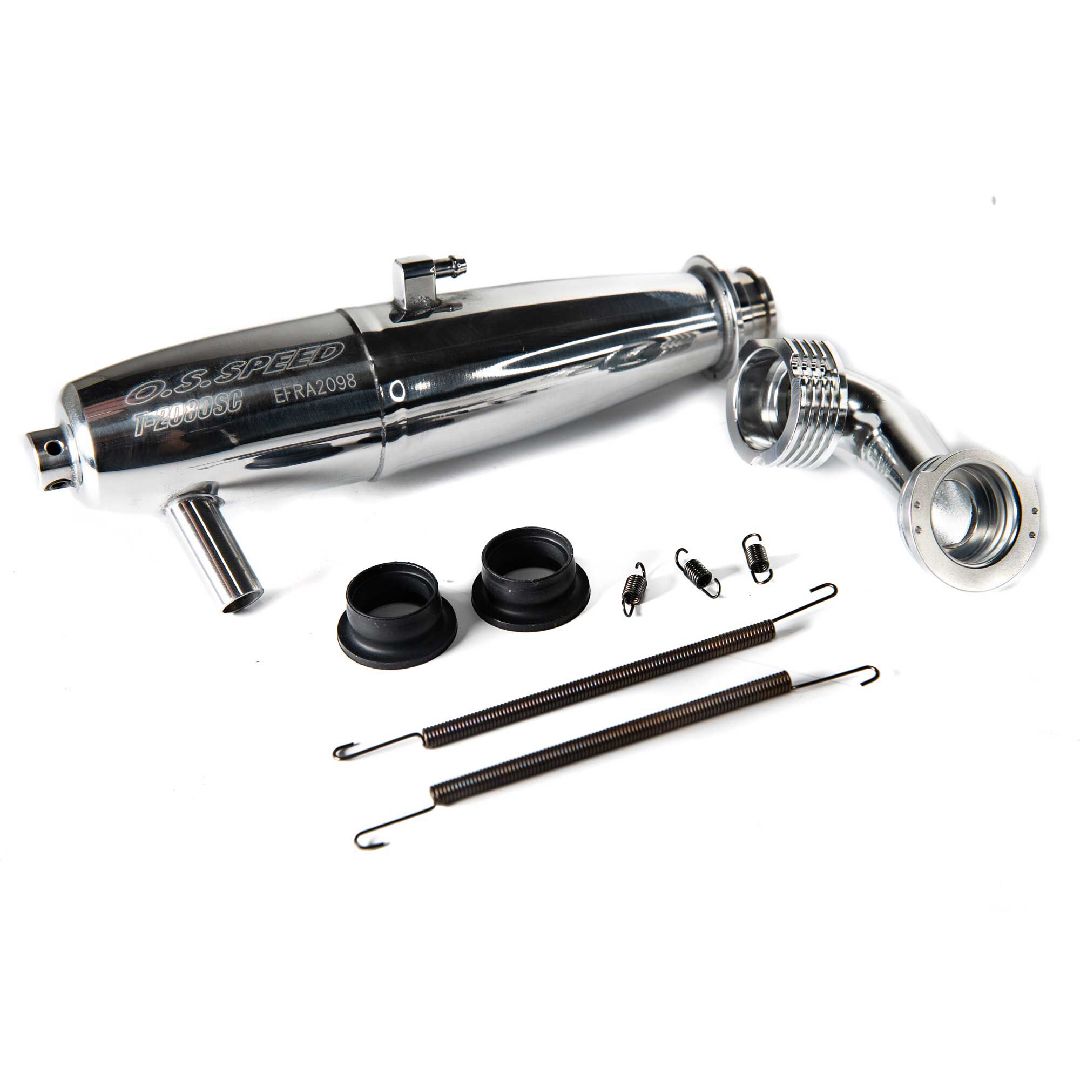 OS Engines 72106852 Tuned Silencer Complete Set T-2080SC II