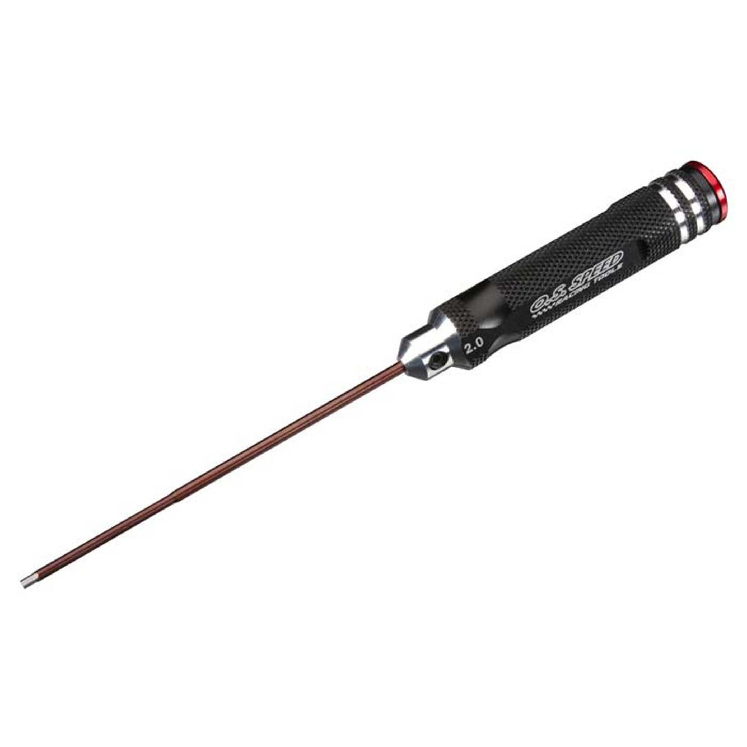 OS Engines 71410200 Speed Hex Wrench Driver 2.0mm