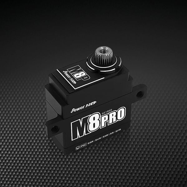 PowerHD M8Pro Low Profile HV Coreless Servo 8.5KG 0.058 Sec@8.4V