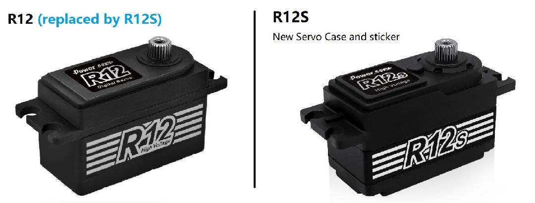 Power HD R12-S Low Profile HV Digital Servo 12.0KG 0.06sec@7.4V