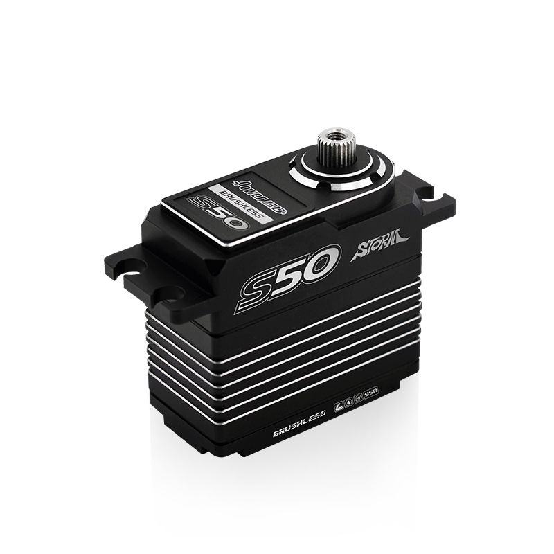 Power HD Storm S50 HV Brushless Digital Servo w/Titanium Gears 50.0KG 0.10sec@8.4V