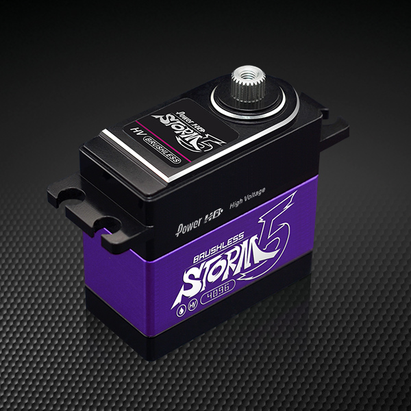 Power HD Storm 5 High Voltage Digital Brushless Servo w/Titanium Alloy Gears 18KG 0.066sec@7.4V
