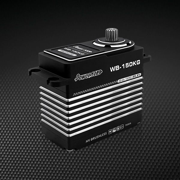 Power HD HV Brushless Digital Serve 150KG, 0.09 sec @ 25.2V