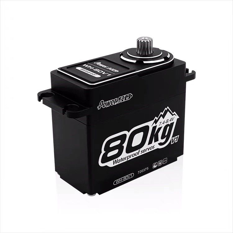 Power HD WH-80V1 Waterproof Servo 80KG 0.16sec@8.4V - Click Image to Close