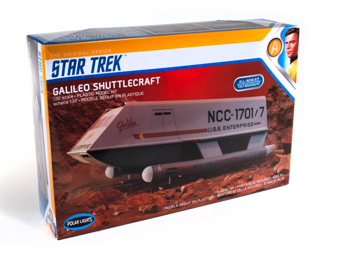 Polar Lights Galileo Shuttle 1/32 Model Kit (Level 2) - Click Image to Close