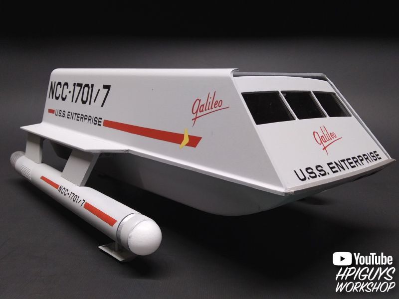 Polar Lights Galileo Shuttle 1/32 Model Kit (Level 2)