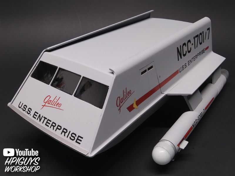 Polar Lights Galileo Shuttle 1/32 Model Kit (Level 2)