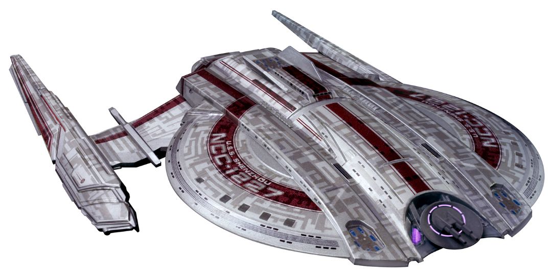 AMT Star Trek Discovery U.S.S. Shenzhou (Snap) 2T 1/2500 Model - Click Image to Close