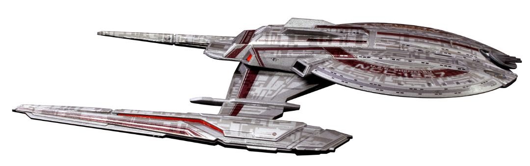 AMT Star Trek Discovery U.S.S. Shenzhou (Snap) 2T 1/2500 Model - Click Image to Close