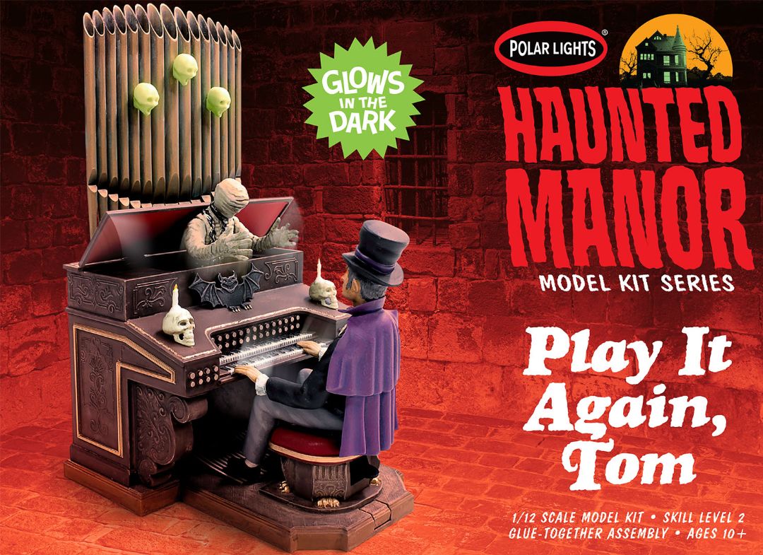 Polar Lights Haunted Manor: Play It Again, Tom! 1/12 Model Kit