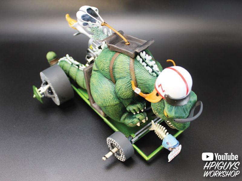 Polar Lights Godzilla's Go Cart Model Kit (Level 2) - Click Image to Close