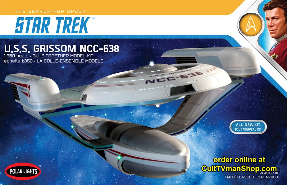 Polar Lights 1/350 Star Trek U.S.S. Grissom (Level 2)