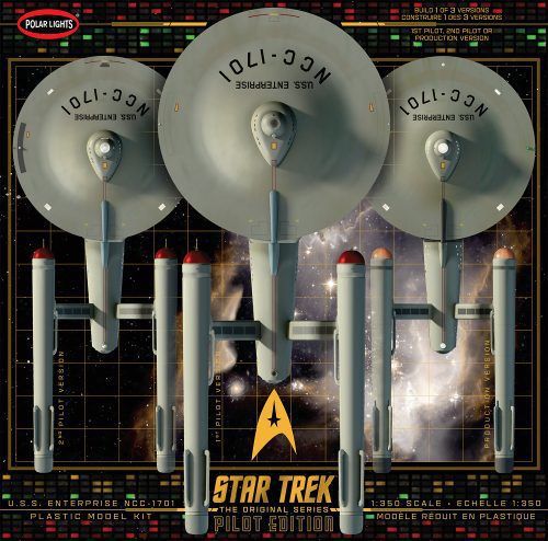 Polar Lights Star Trek TOS U.S.S. Enterprise w/Pilot Edition - Click Image to Close