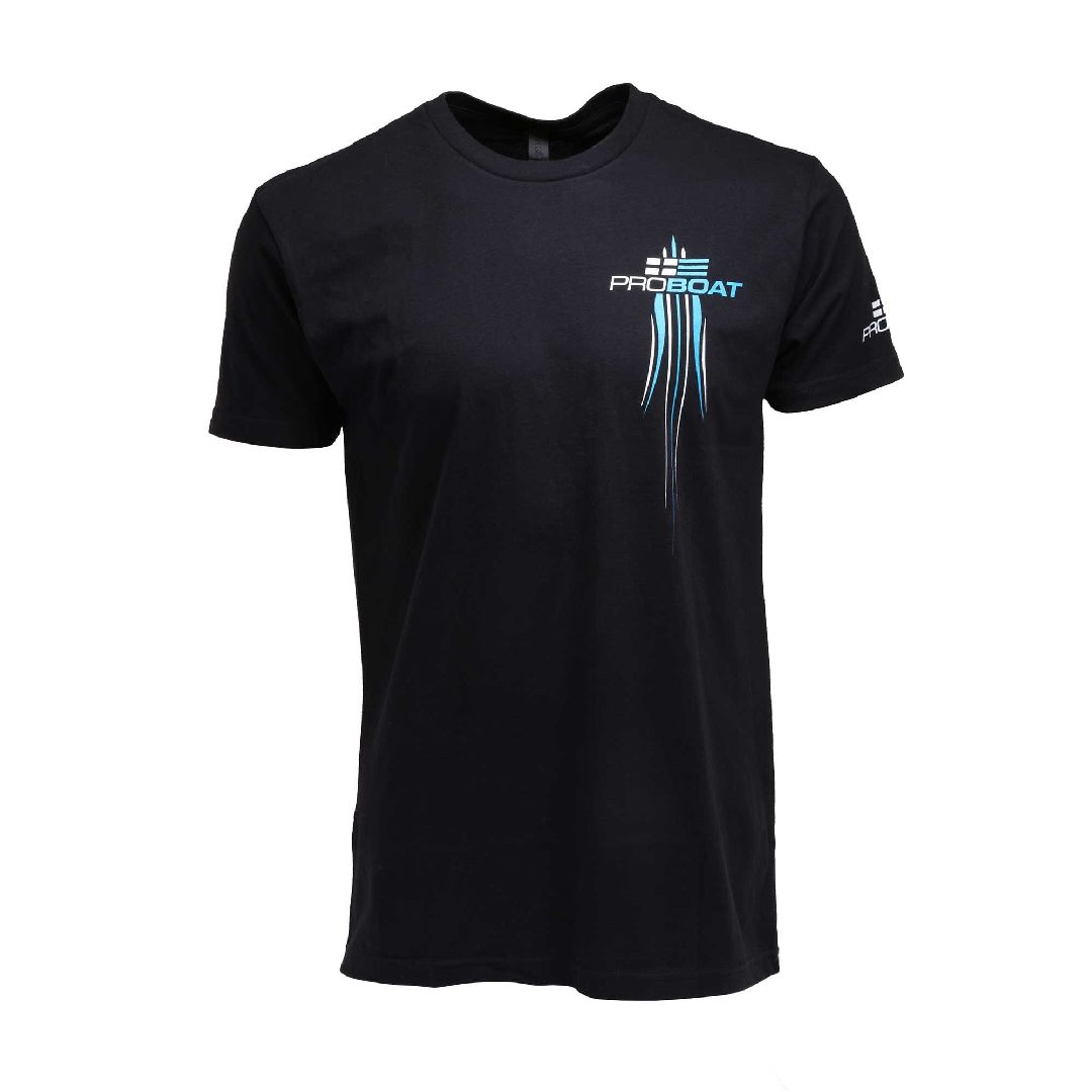 Pro Boat Wake T-Shirt Black - Medium Pro Boat Wake T-Shirt Black - Medium