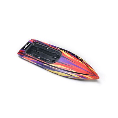 Pro Boat Hull, Black/Red : 24" Sonicwake