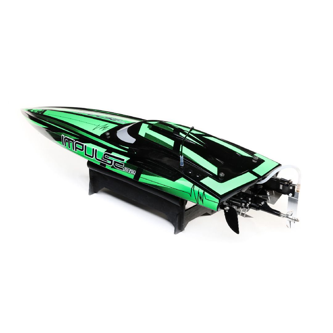 Pro Boat Impulse 32, Deep-V, Blx, Smart RTR - Black/Green