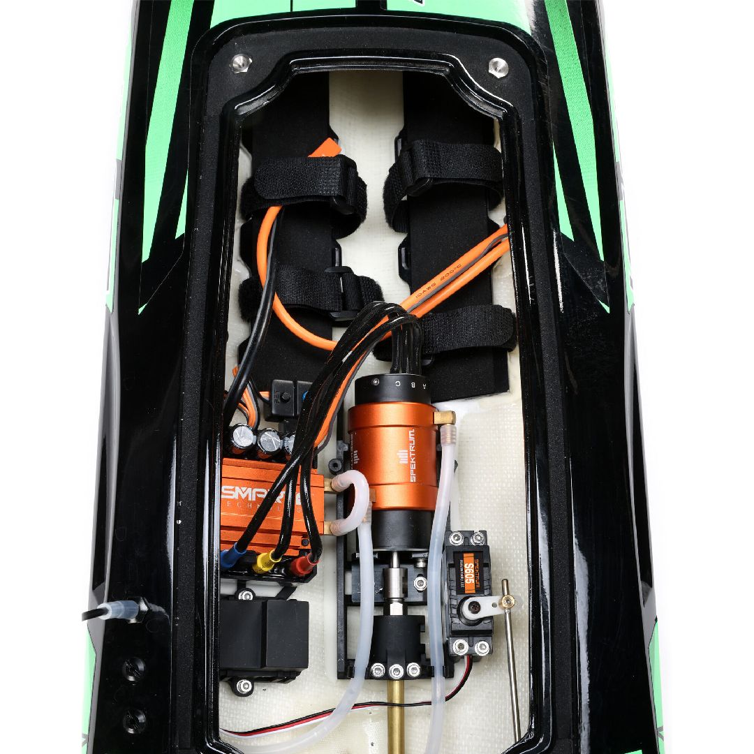 Pro Boat Impulse 32, Deep-V, Blx, Smart RTR - Black/Green