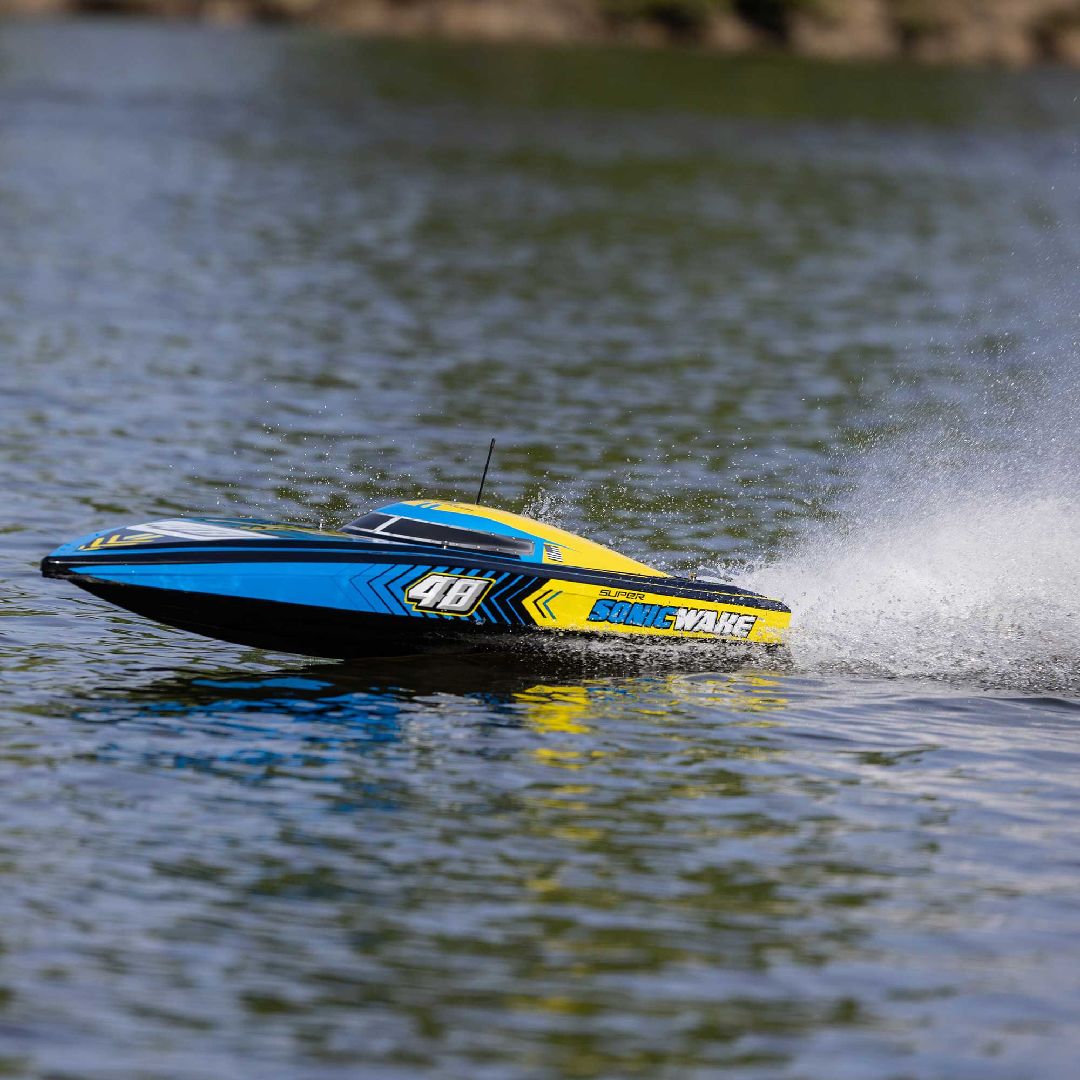 Pro Boat Super Sonicwake 48" 8S, Self Righting, Brushless RTR