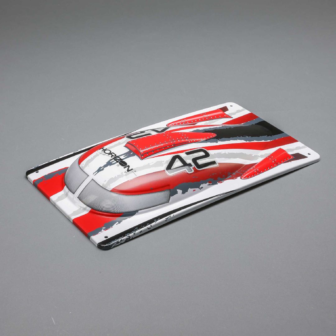 Pro Boat Canopy, White: 42-inch Blackjack
