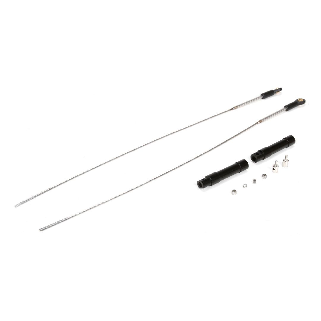 Pro Boat Rudder Pushrod Set: Zelos 36-inch Twin Catamaran