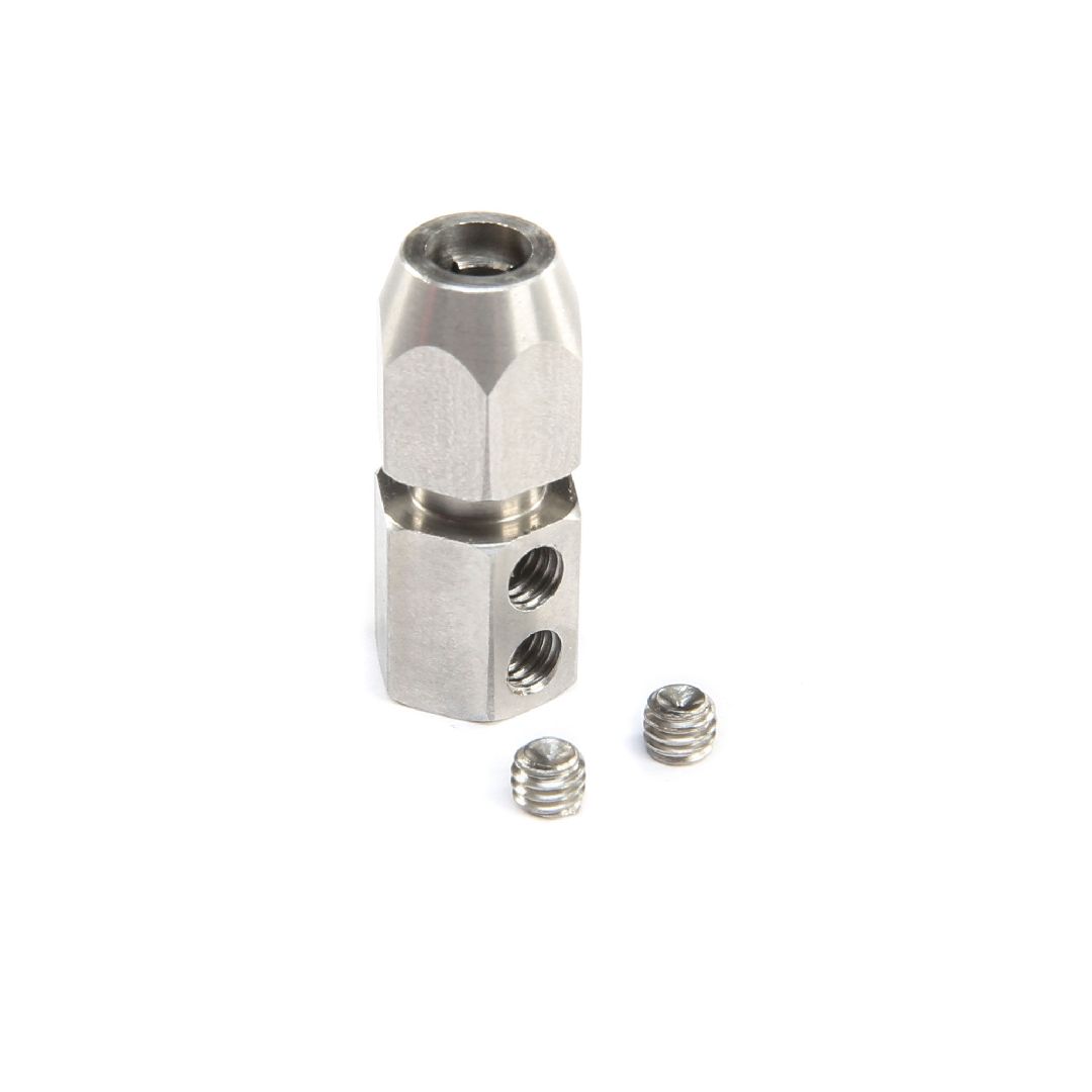 Pro Boat Motor Coupler: 5mm (Motor)4.7mm (Flexshaft)
