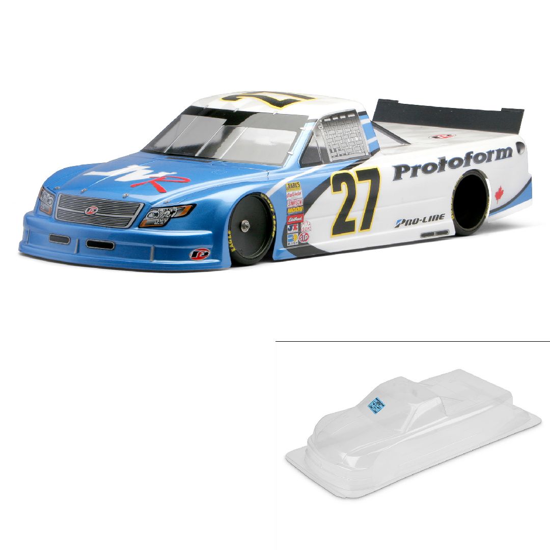 Protoform ORT Oval Race Truck Body, Clear