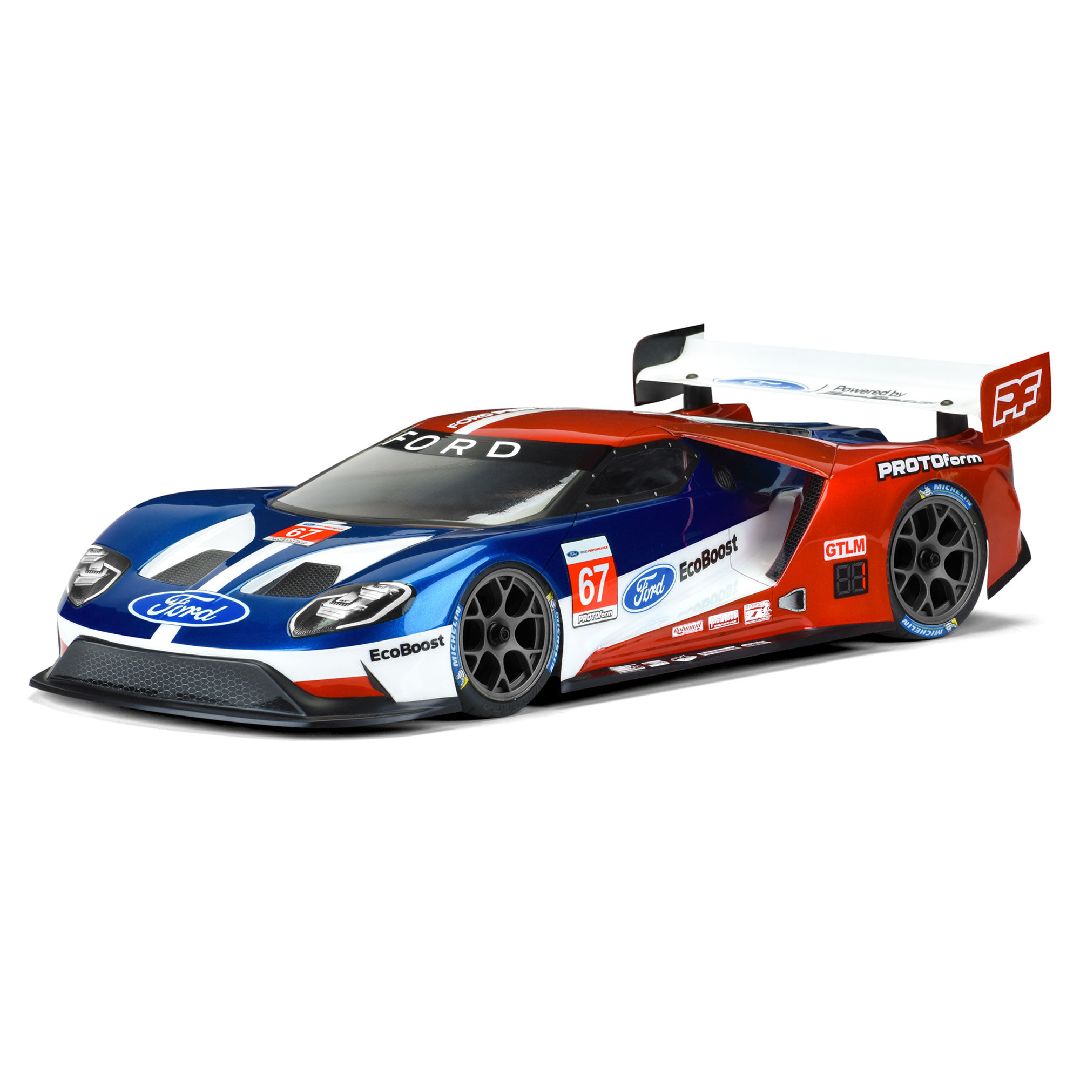Protoform Ford GT Light Weight Clear Body, 190mm