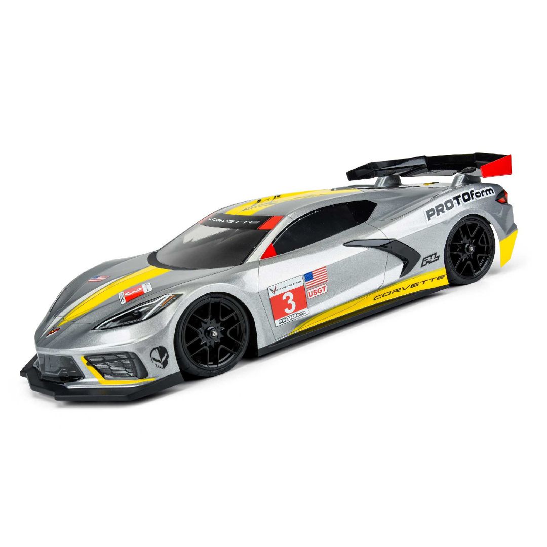 Protoform Chevrolet Corvette C8 Clear Body for 190mm TC