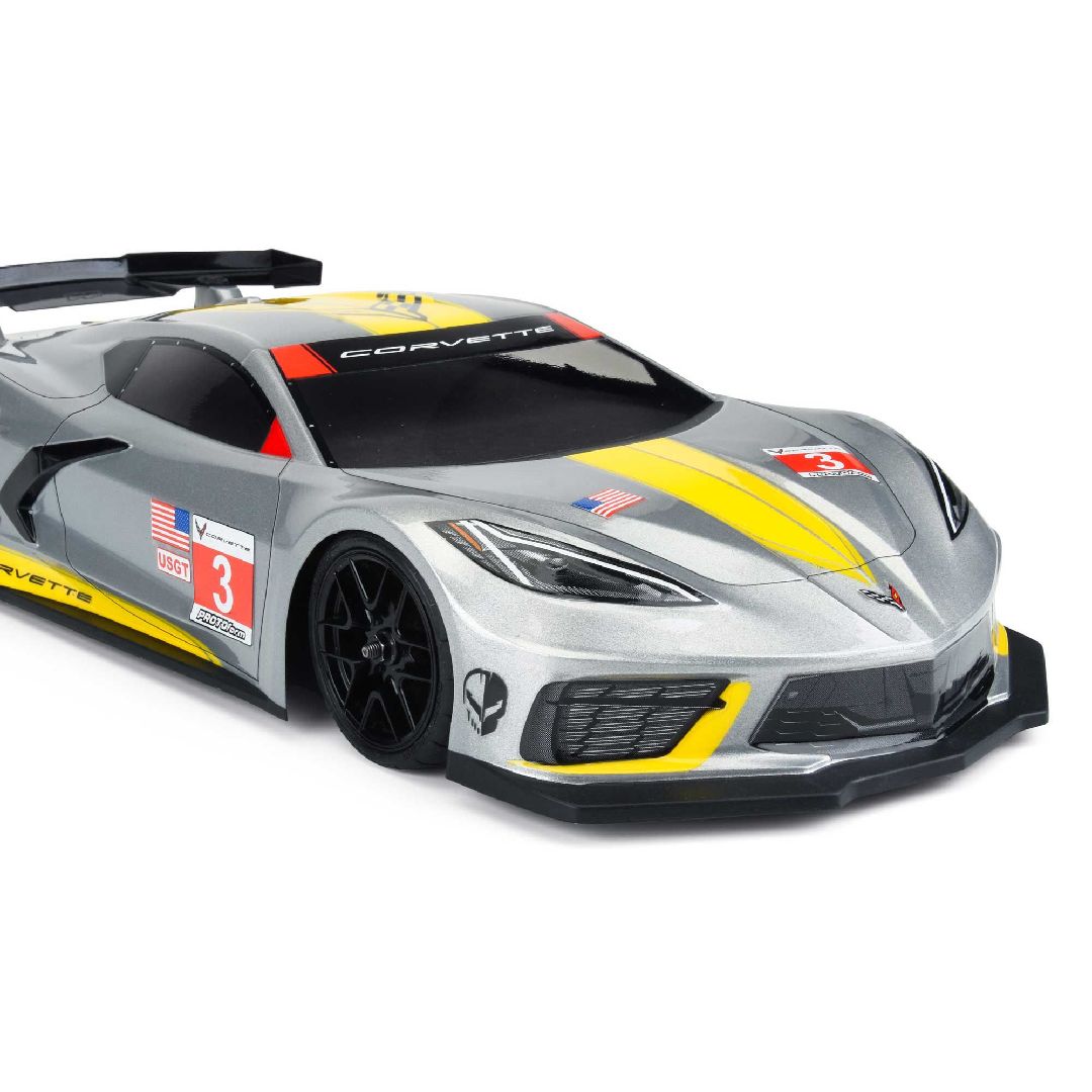 Protoform Chevrolet Corvette C8 Clear Body for 190mm TC